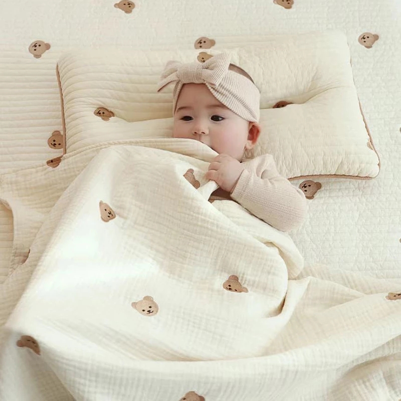 Baby Nursery Embroidery - MILANCEL Ins 핫 신생아 아기 담요