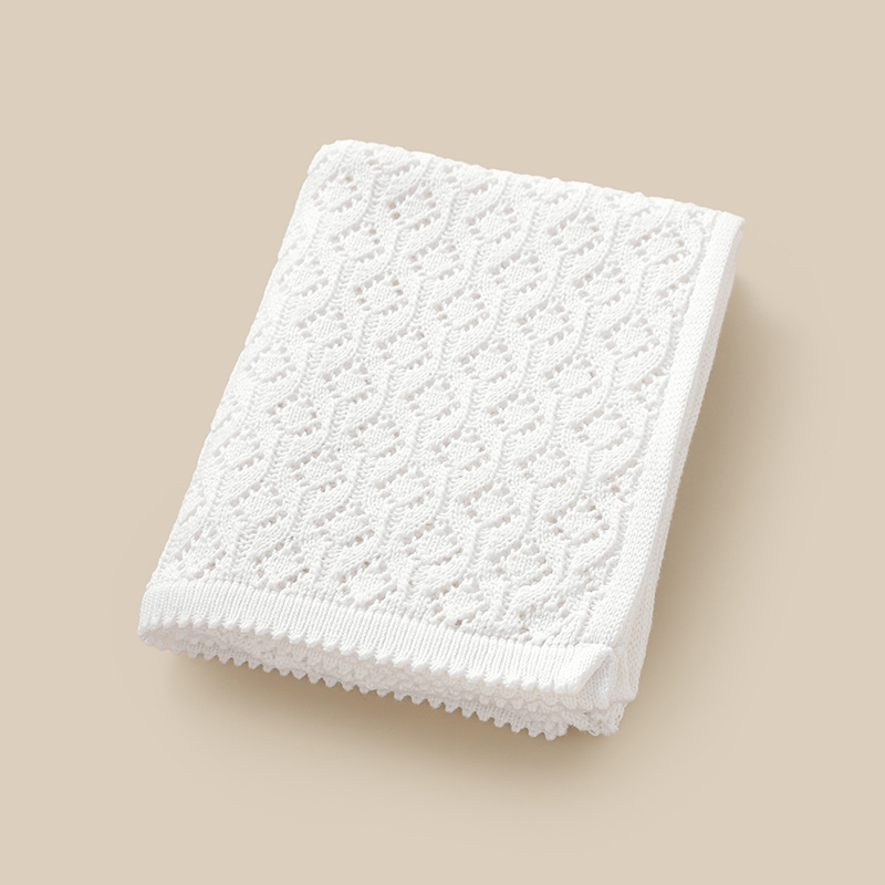 Baby Girl Nursery Quilt - 아기 담요 니트 90*70cm 신생아 남아