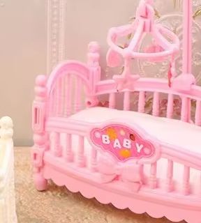 Baby Nursery Furniture - 1:12 인형 집 미니어처 미니 아기