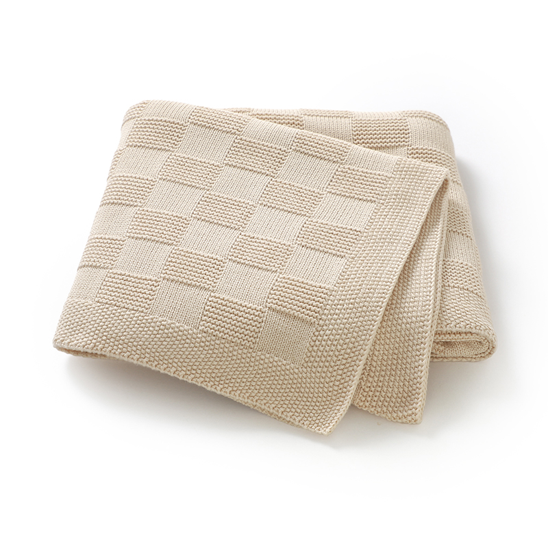 Baby Girl Nursery Quilt - 아기 유모차 담요 속싸개 90*70cm 솔리드