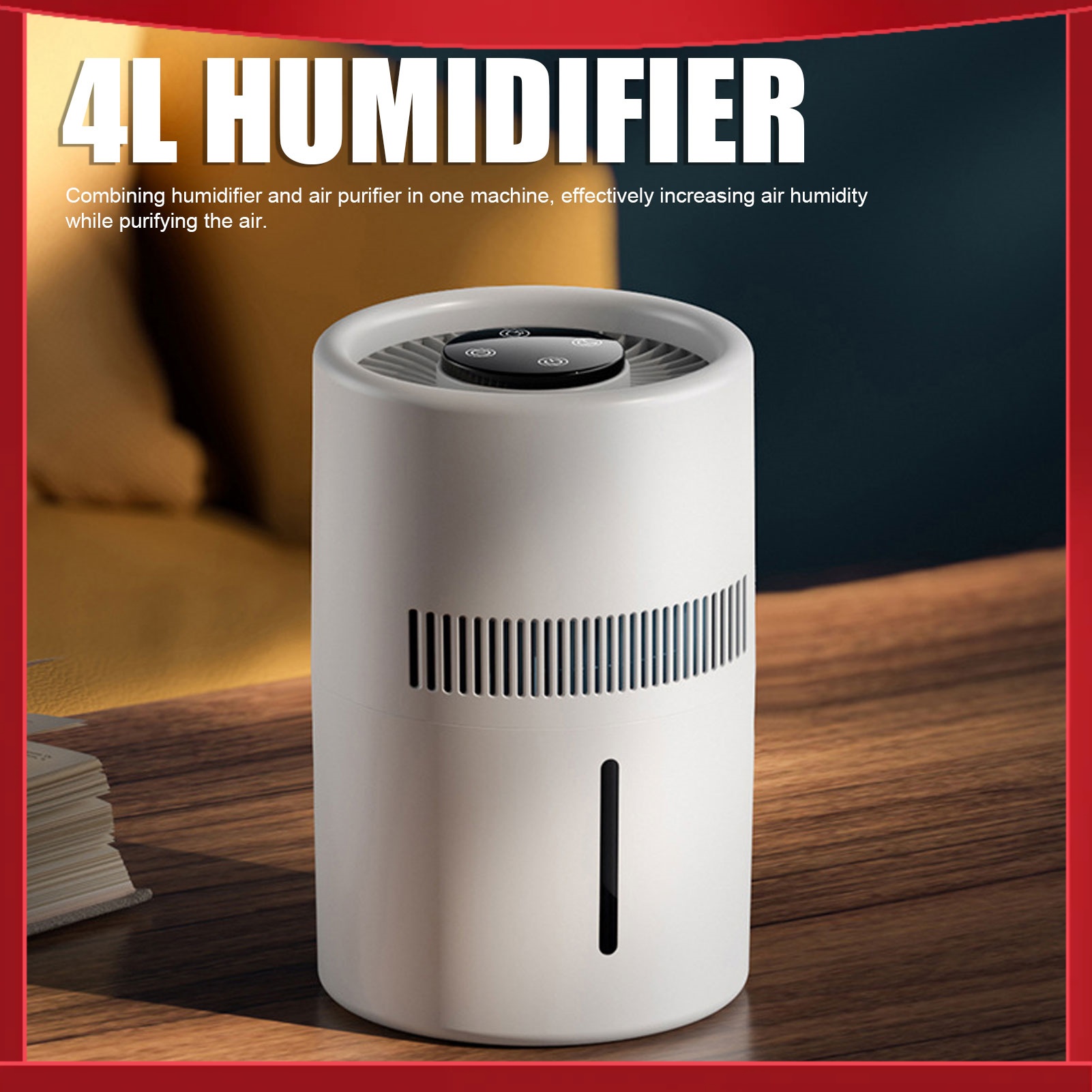 Humidifier Nursery Quiet - 공기청정기 및 가습기 2 in 1