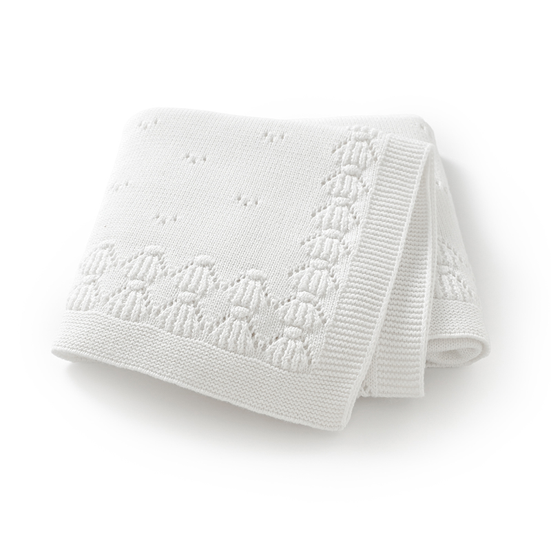 Baby Girl Nursery Quilt - 90X70cm 아기 면 담요 신생아 유아