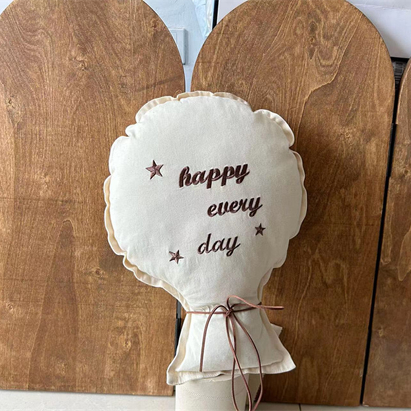 2Pcs 목화 자수 풍선 벽 매달려 장식품 어린이 방  - Baby Nursery Embroidery 리뷰 및 가격