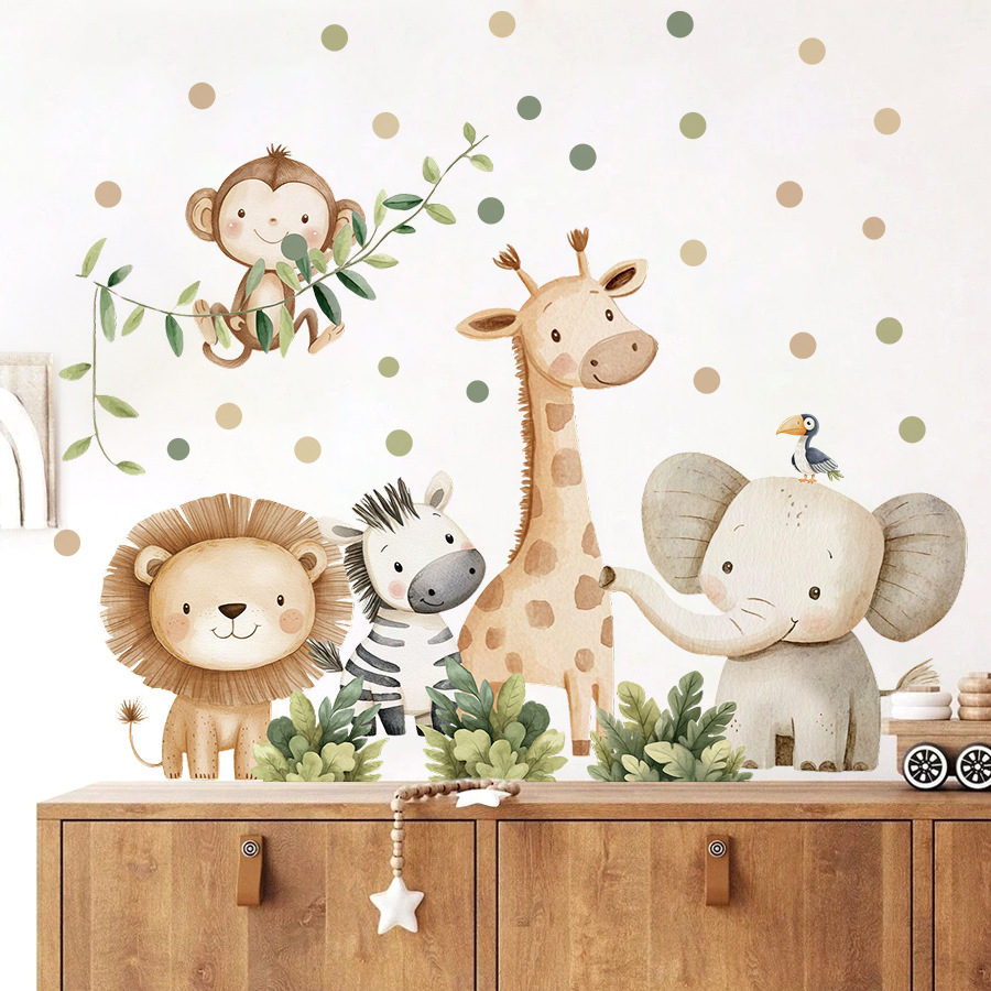 Boho 숲 동물 벽 스티커 어린이 방 소년 소녀 베이 - Baby Nursery Furniture 리뷰 및 가격