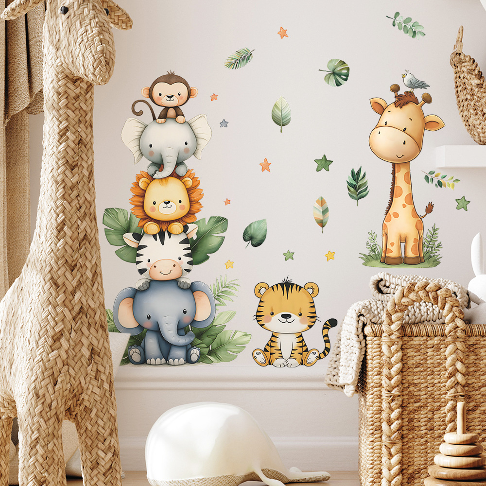 Boho 숲 동물 벽 스티커 어린이 방 소년 소녀 베이 - Baby Nursery Furniture 리뷰 및 가격