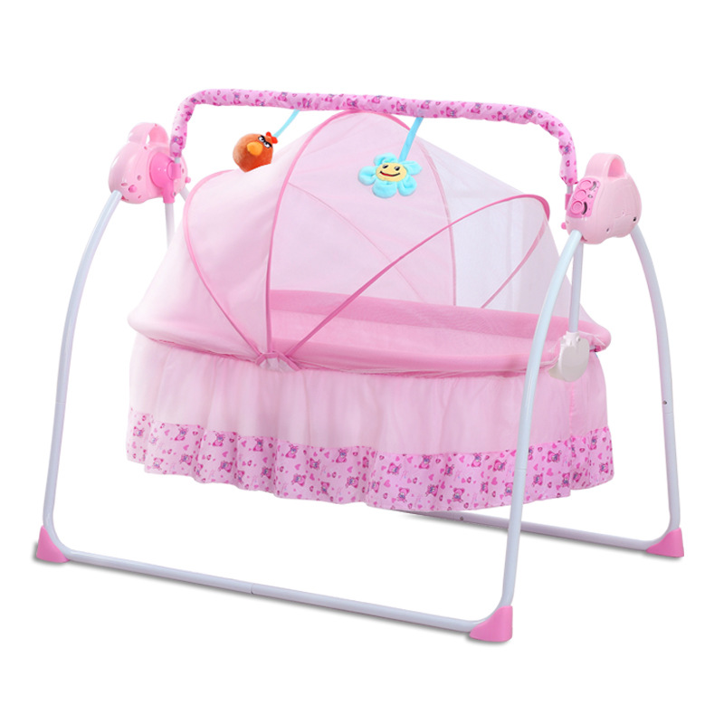 스마트 전기 아기 요람 침대, 접이식 흔들 의자, 스마 - Baby Nursery Furniture 리뷰 및 가격