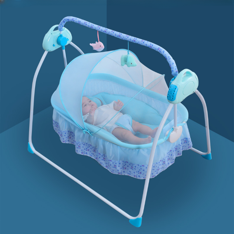 스마트 전기 아기 요람 침대, 접이식 흔들 의자, 스마 - Baby Nursery Furniture 리뷰 및 가격