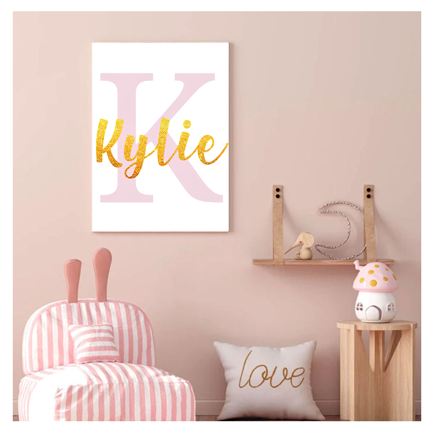 벽 예술 프린트 맞춤 이름 포스터 북유럽 스타일 벽 예 - Baby Nursery Name Wall Art 리뷰 및 가격