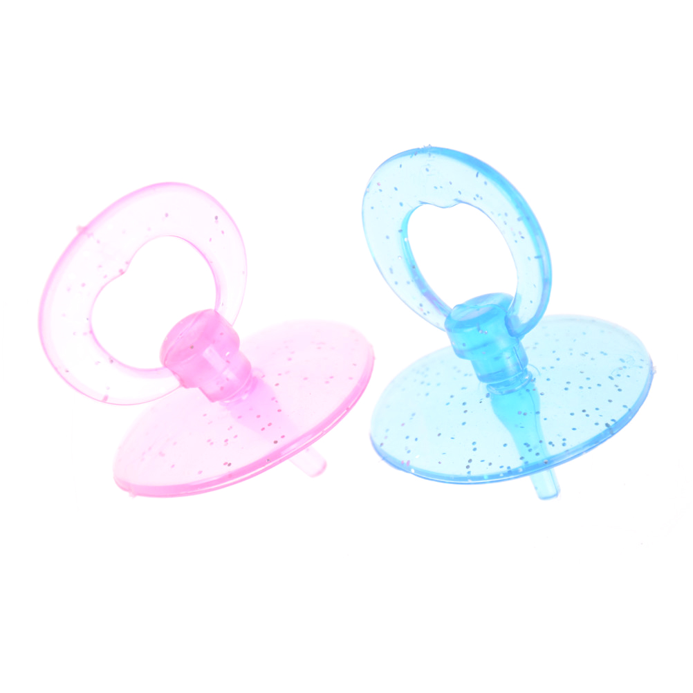 2개/세트 랜덤 색상 인형집 아기 인형 젖꼭지 수유 놀 - Baby Nursery Accessories 리뷰 및 가격