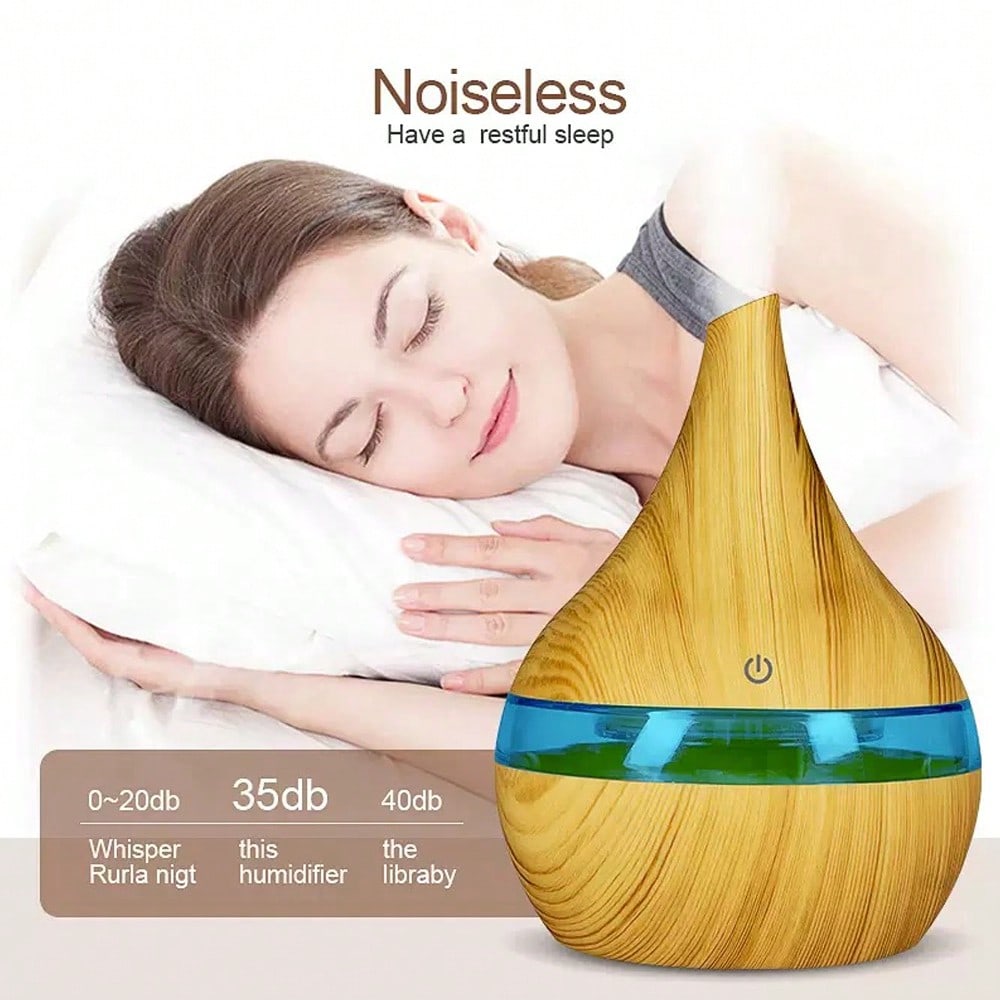 USB 에센셜 오일 디퓨저(리모컨 포함), 300ml  - Humidifier Nursery Quiet 리뷰 및 가격