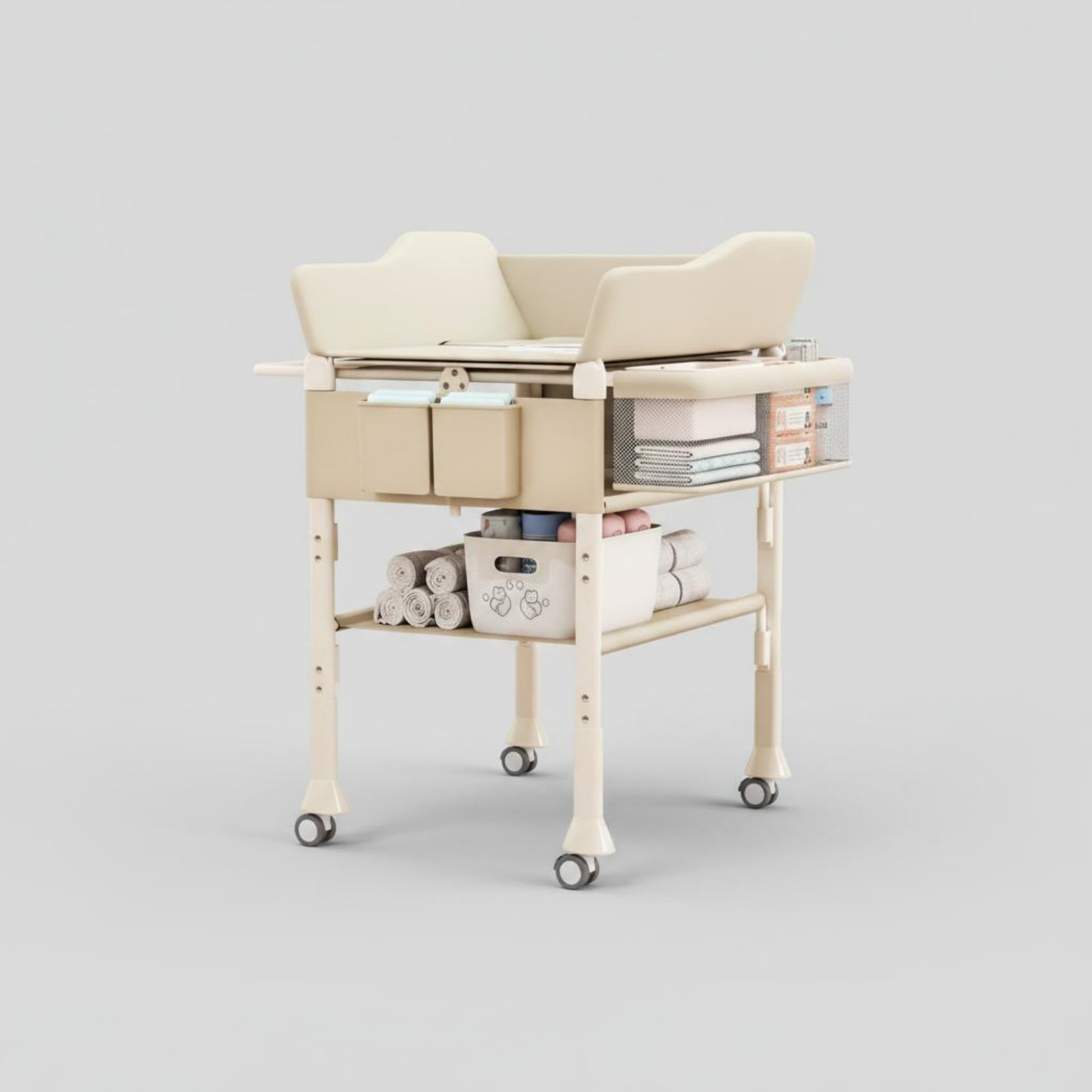 아기 목욕 및 기저귀 교환대 2 in 1 높이 조절 가 - Baby Nursery Furniture 리뷰 및 가격