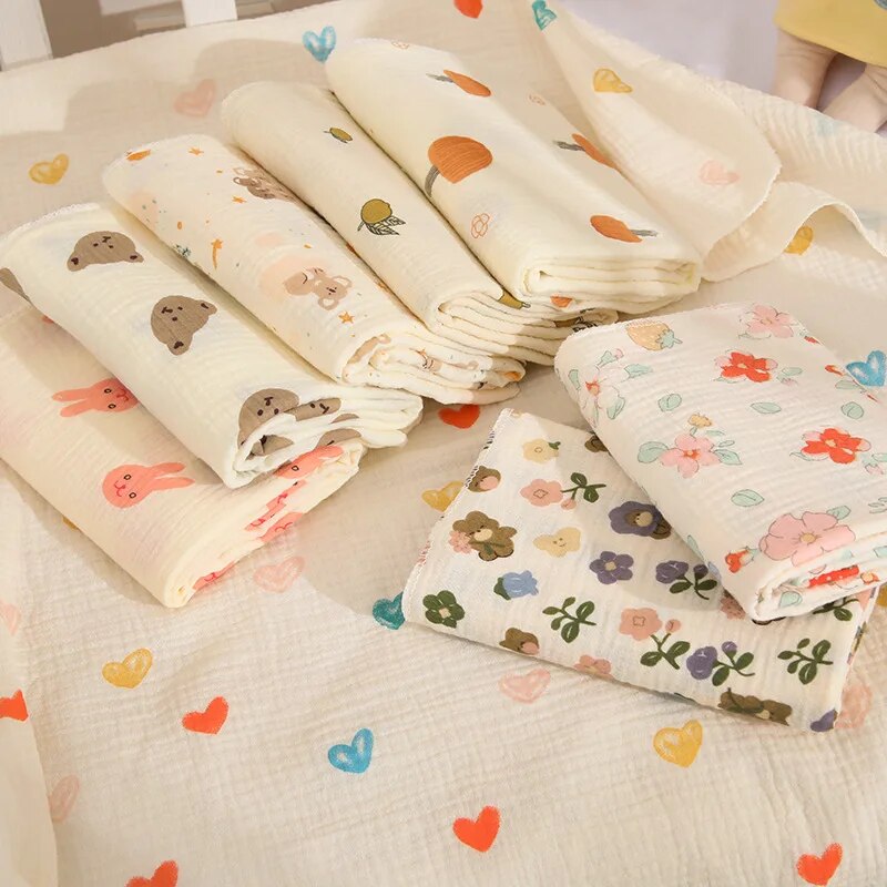 신생아를위한 아기 수신 담요 면화 모슬린 포대기 담요  - Baby Nursery Accessories 리뷰 및 가격