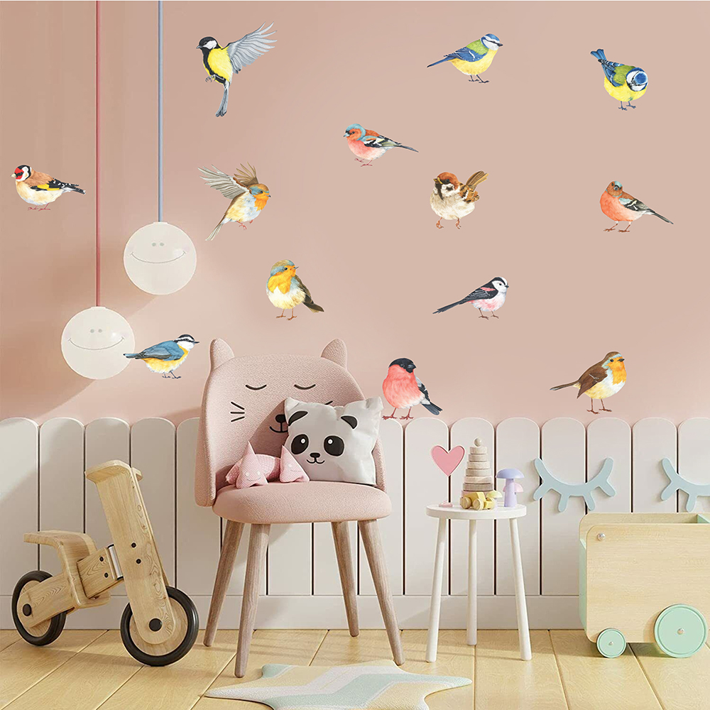 작은 새 벽 스티커, 아기 보육원, 어린이 방, 새 가 - Baby Nursery Furniture 리뷰 및 가격