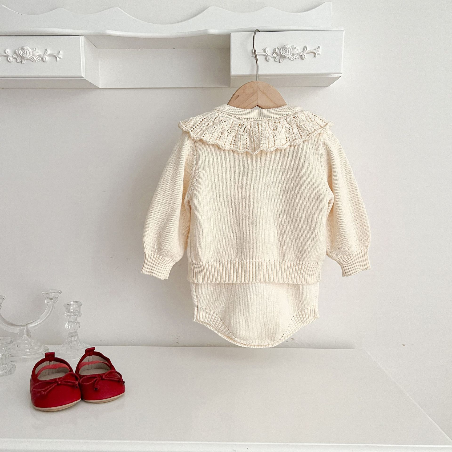 가을 겨울 신생아 유아 아기 소녀 Romper 뜨개질  - Baby Nursery Embroidery 리뷰 및 가격