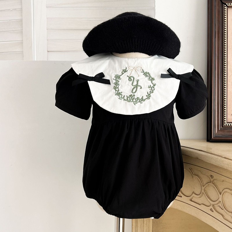 새 아기 소녀 의류 여름 유아 아기 소녀 점프 슈트 레 - Baby Nursery Embroidery 리뷰 및 가격