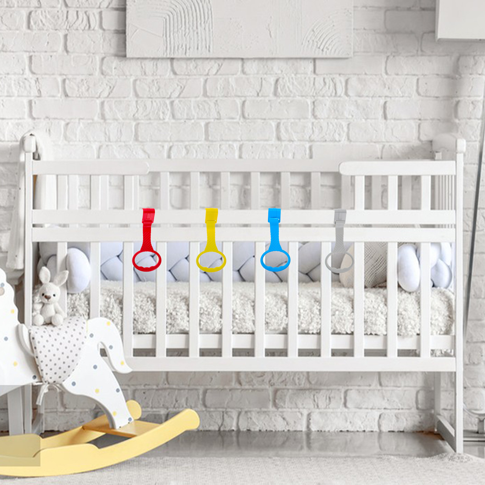 4개입 유아용 침대 풀링, 플레이펜 풀업 바, 걷기 보 - Baby Nursery Crib 리뷰 및 가격