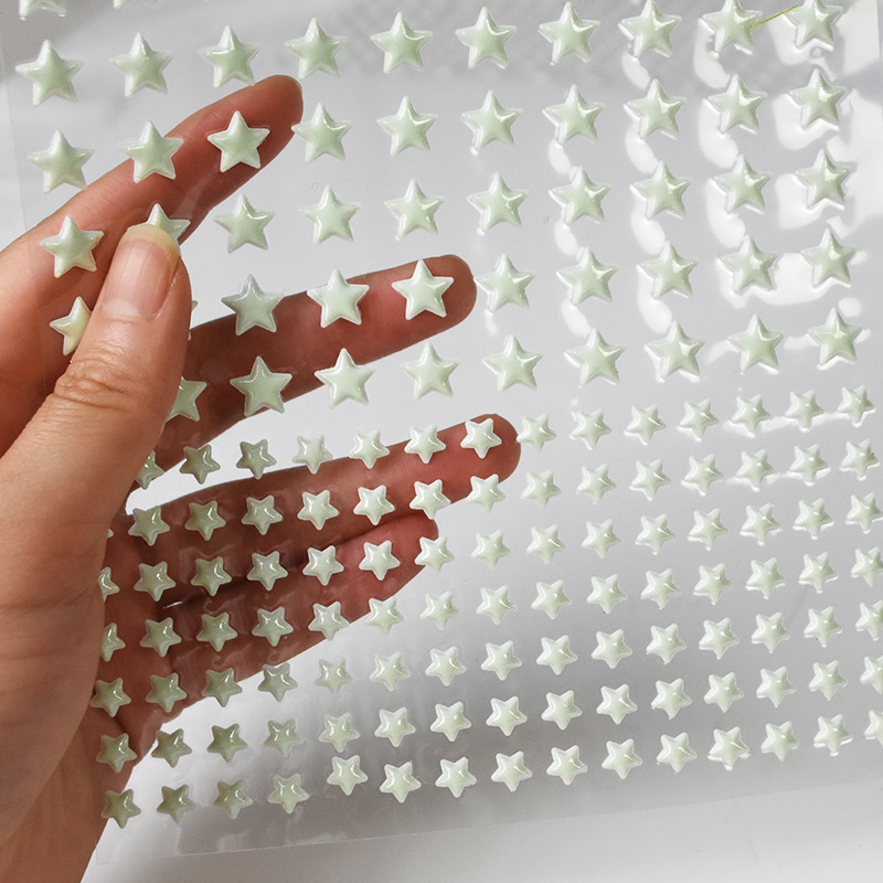 211pcs 어린이 방에 대 한 3D 거품 빛나는 별  - Baby Nursery Decals 리뷰 및 가격