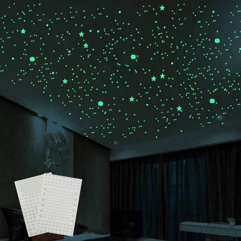 211pcs 어린이 방에 대 한 3D 거품 빛나는 별  - Baby Nursery Decals 리뷰 및 가격