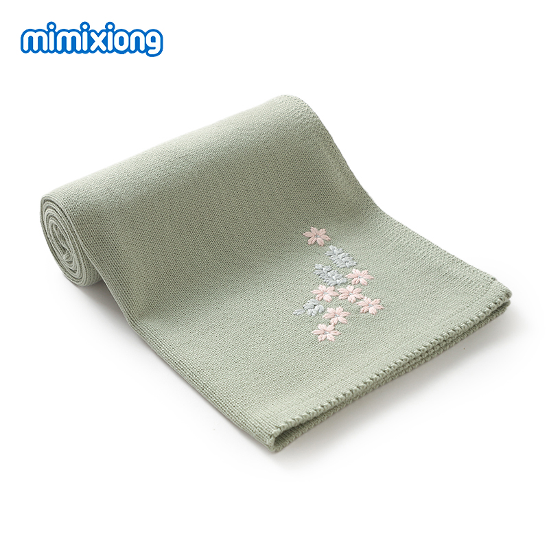패션 꽃 자수 아기 담요, 매우 부드러운 신생아 유모차 - Baby Nursery Embroidery 리뷰 및 가격