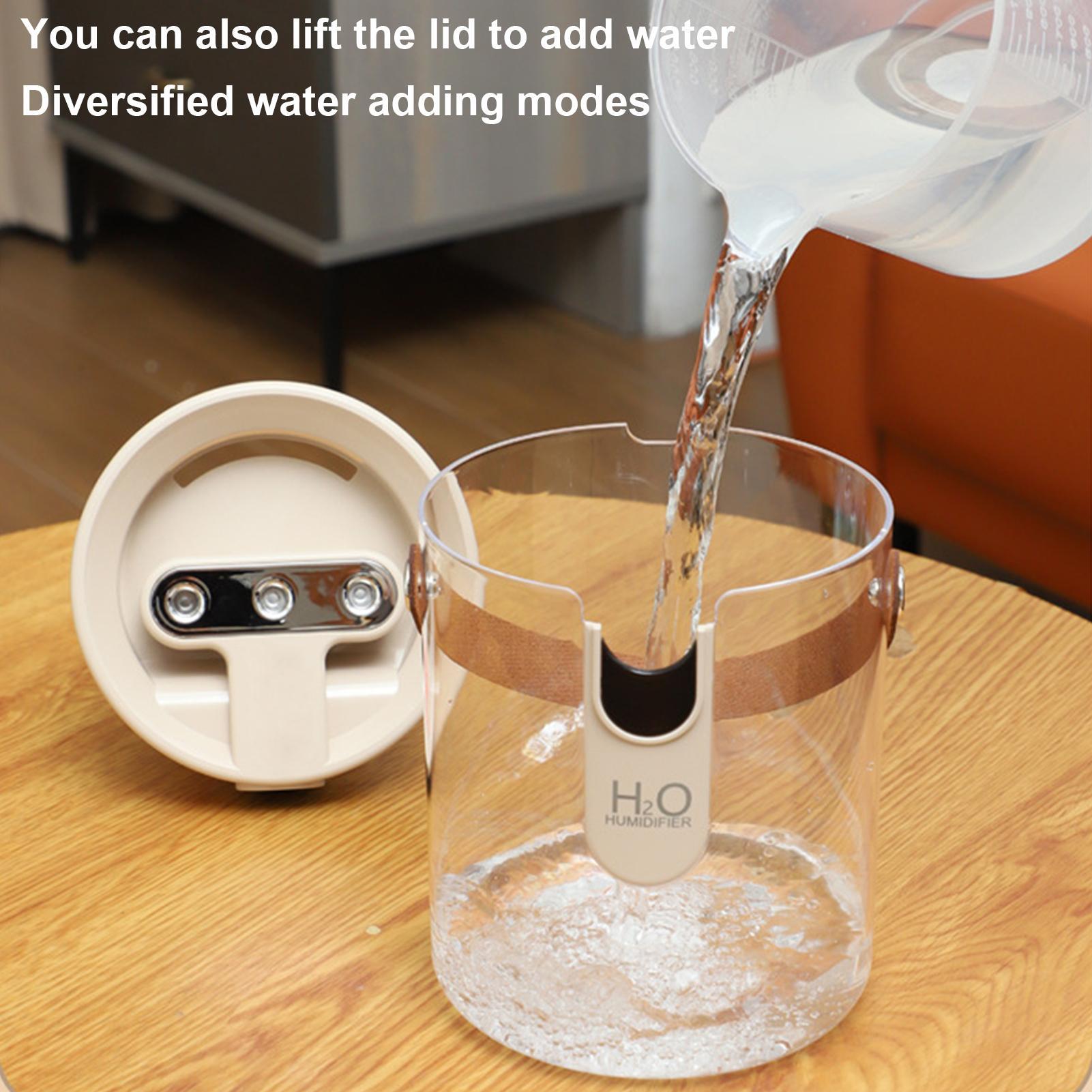 2.5L 조용한 가습기 5단계 미스트 레벨 3개의 노즐 - Humidifier Nursery Quiet 리뷰 및 가격