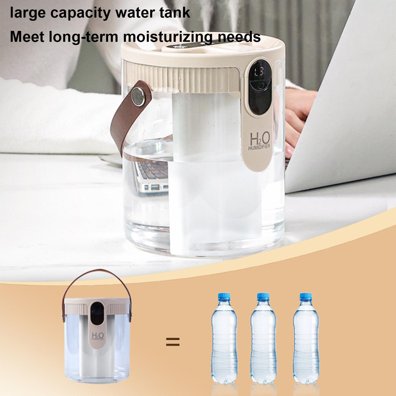 2.5L 조용한 가습기 5단계 미스트 레벨 3개의 노즐 - Humidifier Nursery Quiet 리뷰 및 가격